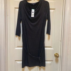 Black silver jones New York dress